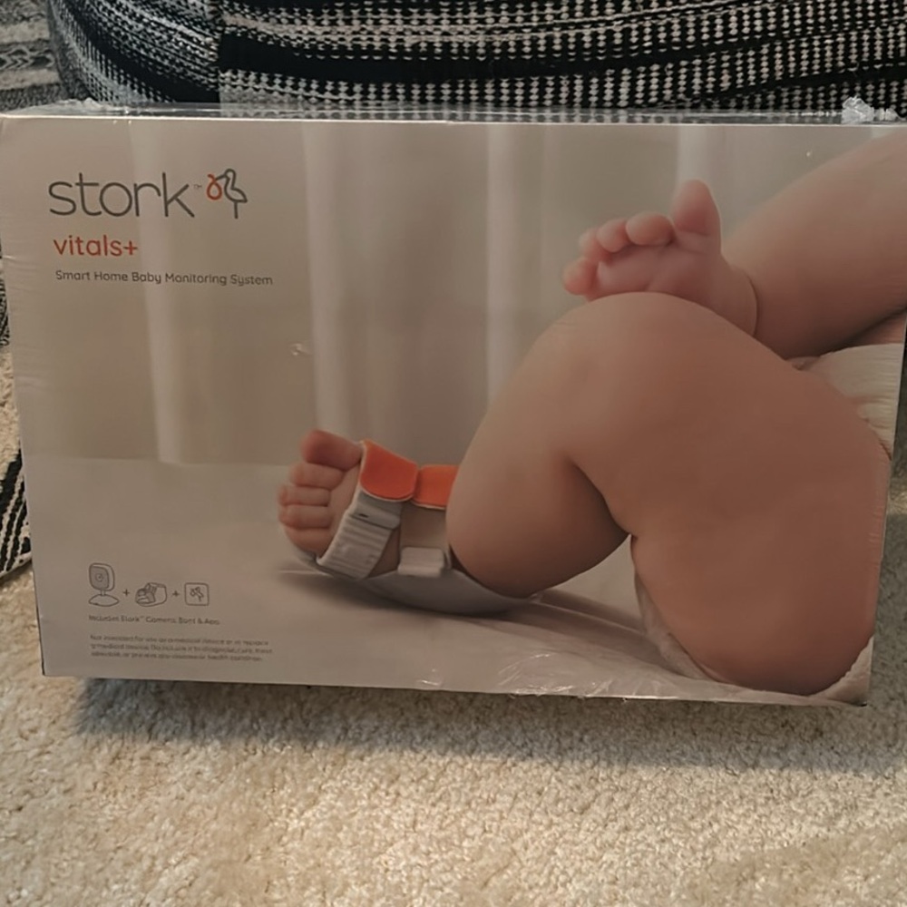 New in Box Masimo Stork+ Vitals Smart Home Baby Monitoring System